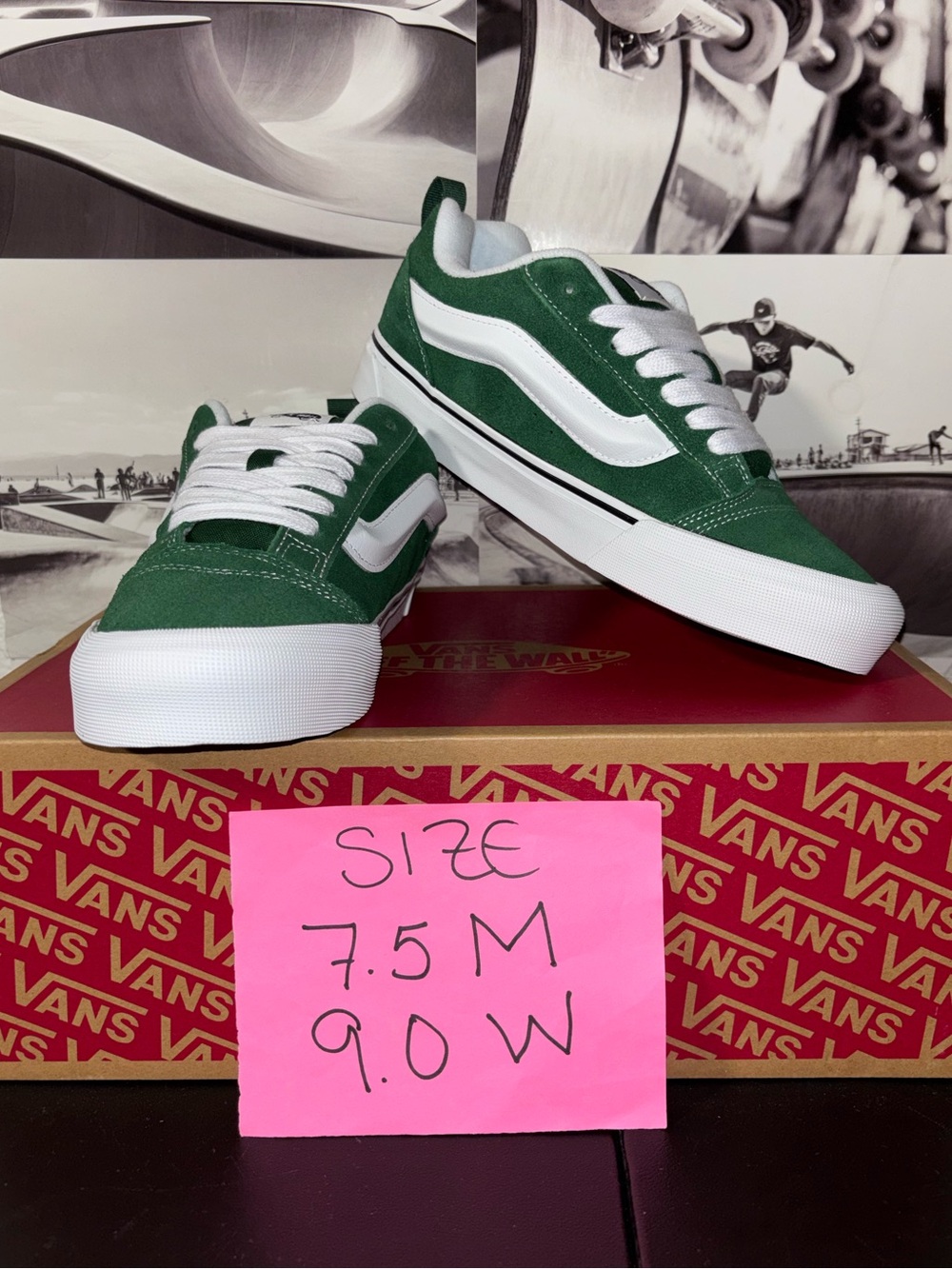 Vans Knu Skool sz 7.5 Men’s 9.0 Women’s